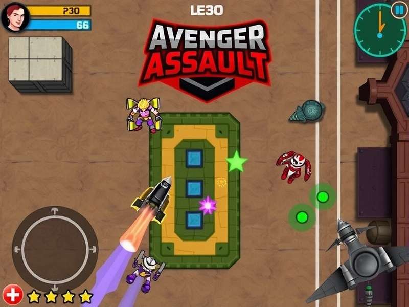 Mini Militia Top Gun gameplay screenshot